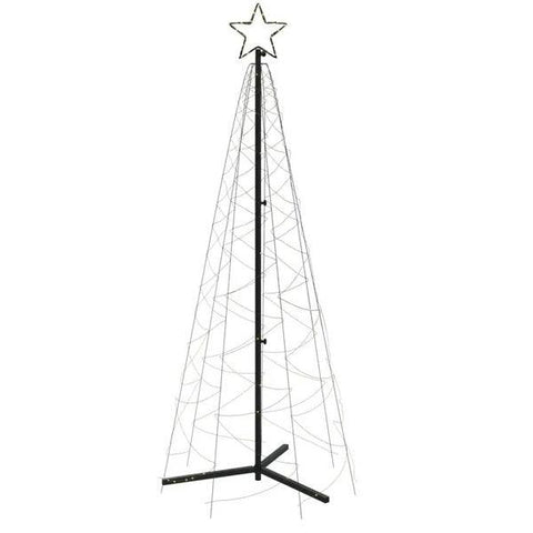 Christmas Cone Tree Warm White 200 LEDs 2x6 Ft