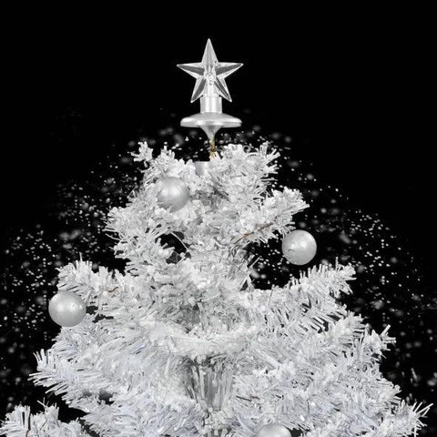 Snowing Christmas Tree With Umbrella Base White 2 Ft