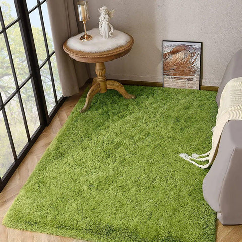 Fluffy Rugs for Bedroom Fuzzy Area Rugs for Living Room Soft Kids Carpet Non Slip Rugs for Hardwood Floors Room Decor