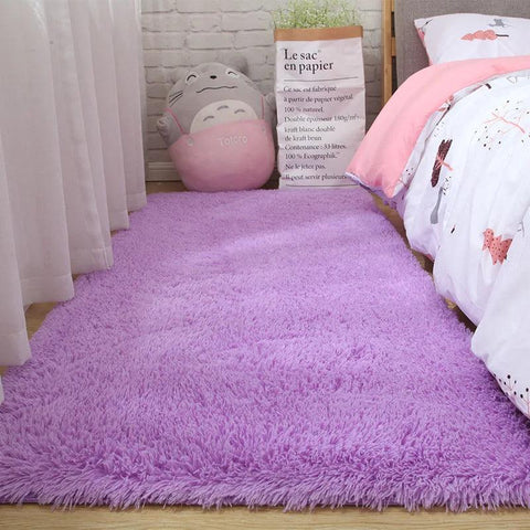 Plush Soft Shaggy Carpet, Faux Fur Area Rug, Non-slip Floor Mats, Living Room, Bedroom, Home Decoration Supplies