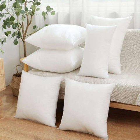 Home Hotel Pillow Inner Filling Cotton-padded White Headboard Cushion Core Non-woven With Woolen Cloth 30x30/35x35/40x40/45x45cm