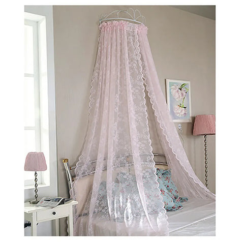 OUNEED Sheer Curtain Tulle Window Treatment Voile Drape Valance 1 Panel Fabric Warp Knit Double Lace Curtain Gray Pink White