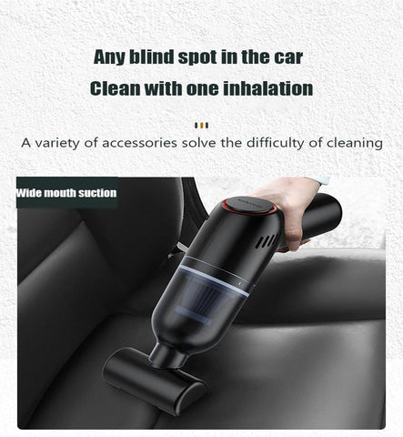 8000pa Wireless Portable Vacuum Cleaners Electric Mini Strong Suction Low Noise Vaccum Cleaner for Car Home Dual Use