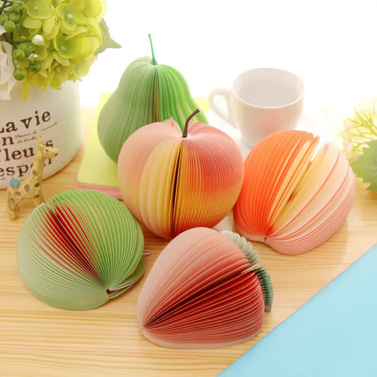 1set Cute Sticky notes Creative DIY fruit Memo pads wall Stickers paper korean stationery Office Papelaria Supplies