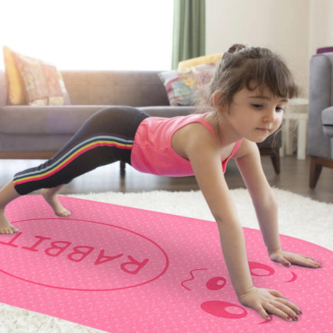 Cute Children Yoga Mat Non-slip TPE Soft Cushion Gymnastics Mats Kids' Dance Mats Non-Slip Mats Kids Rug Activitys Games