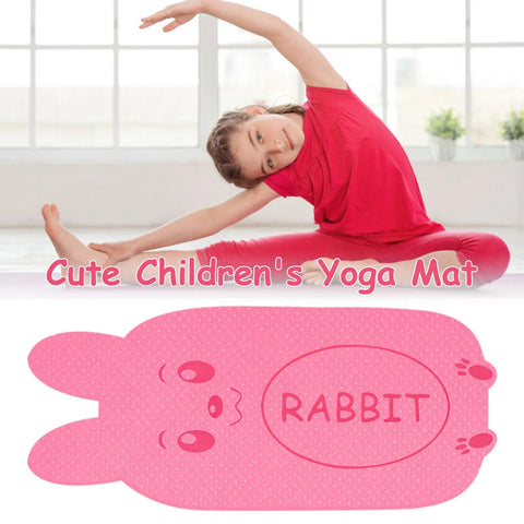 Cute Children Yoga Mat Non-slip TPE Soft Cushion Gymnastics Mats Kids' Dance Mats Non-Slip Mats Kids Rug Activitys Games