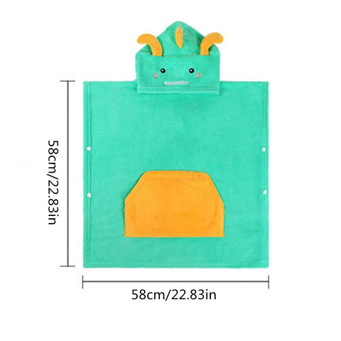 Cute Cartoon Cloak Melody Little Twin Stars Hooded Bath Towel Bathrobes Absorbent Towel Cloak Children&#39;s Coral Fleece Blanket