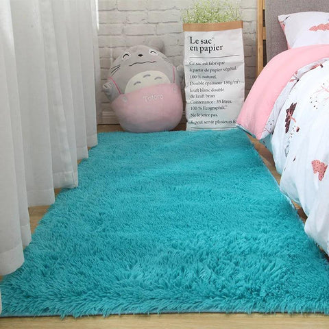 Plush Soft Shaggy Carpet, Faux Fur Area Rug, Non-slip Floor Mats, Living Room, Bedroom, Home Decoration Supplies