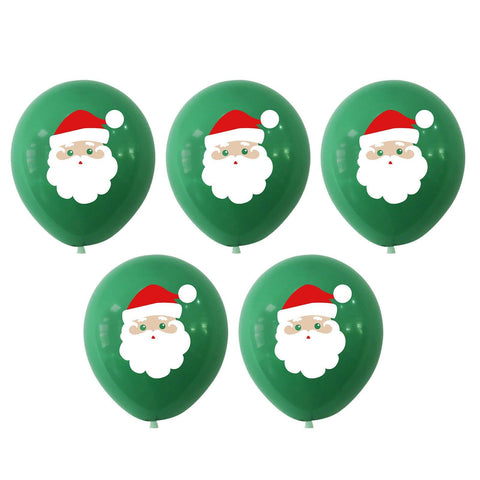 Latex Balloons Christmas Decoration Christmas Tree Santa Printed Balloons New Year Xmas for Home  Deco