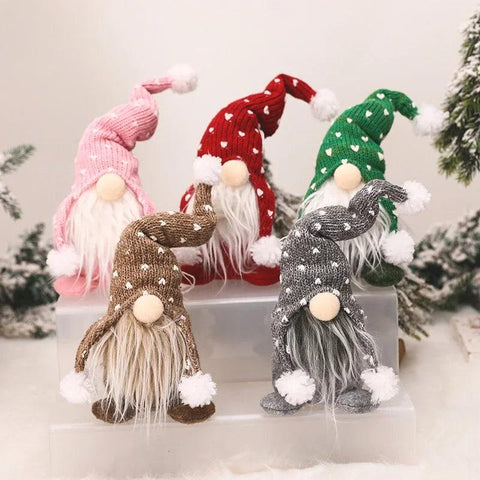 Christmas Doll Gnomes Plush Santa XMAS Gonk Dwarf Elf Decoration Gifts Ornaments Suitable Shop Windows Indoor Outdoor Wholesale