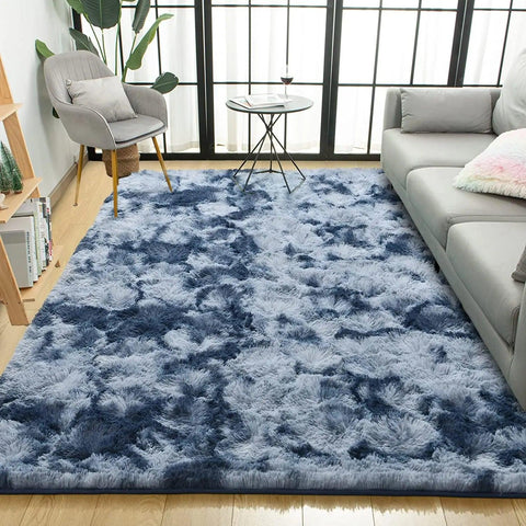 Lochas Thick dense plush carpet for room decor Large Area Rug Fluffy warm winter carpets floor mat for living room Bedroom