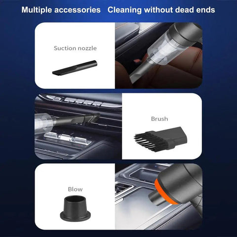 Car Vacuum Wireless Handheld Mini Vaccum Cleaner For Car Home Desktop Keyboard Cleaning Portable Vacuum Cleaner tools 6000pa