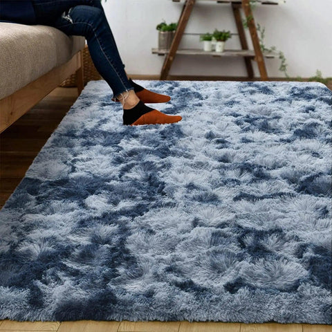 Lochas Thick dense plush carpet for room decor Large Area Rug Fluffy warm winter carpets floor mat for living room Bedroom