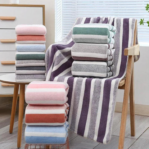 Microfiber Towel 140x70cm Bath Towels Quick-Drying Shower Towel Absorbent Large Beach Towels High Quality Bathrobe Bathing Robe