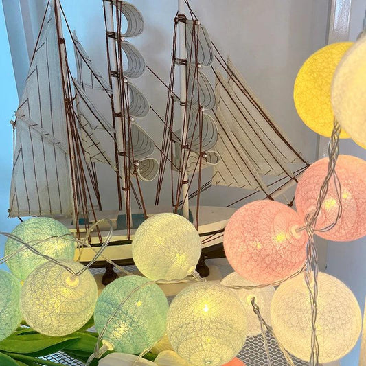 6CM Ball Light String Light For Party Wedding Home Decoration Diameter String Festival String Light