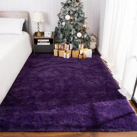 Fluffy Rugs for Bedroom Fuzzy Area Rugs for Living Room Soft Kids Carpet Non Slip Rugs for Hardwood Floors Room Decor