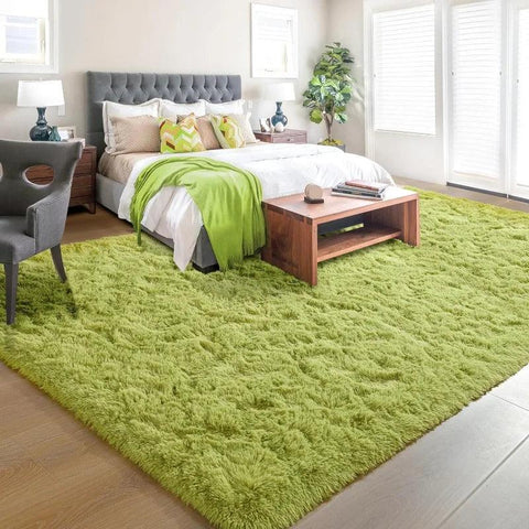 Large Area Rugs for Living Room Bedroom, Fluffy Kids Room Plush Shaggy Nursery Rug Furry Throw Carpets for Boys Girls