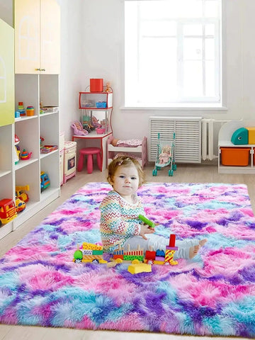 Home Large Size Plush Carpets for living room Children Bedroom Rug Decoration Thicken Rugs Play Mat for Girls Room Kids