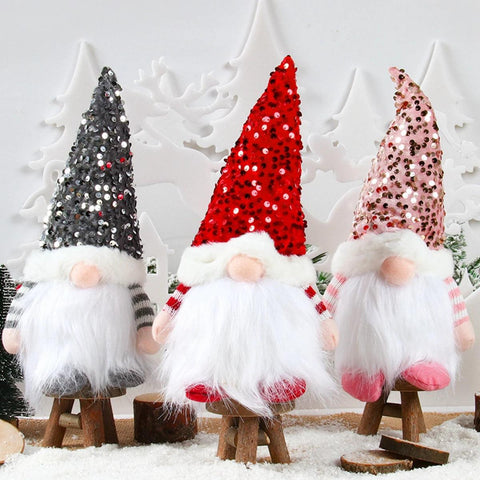 Gnome Christmas Faceless Doll Merry Christmas Decorations for Home 2024 Christmas Ornament Xmas Navidad Noel Gifts New Year 2025