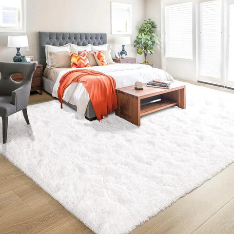 Large Area Rugs for Living Room Bedroom, Fluffy Kids Room Plush Shaggy Nursery Rug Furry Throw Carpets for Boys Girls