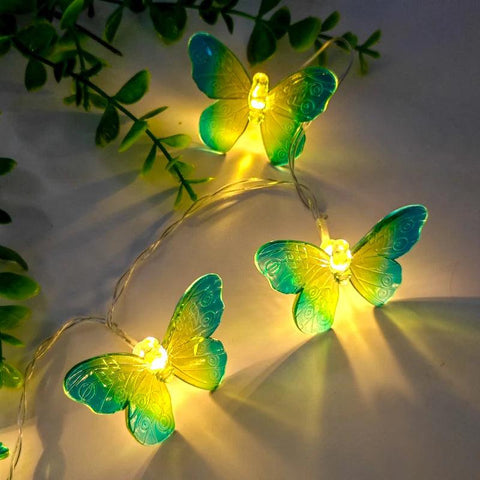 LED Butterfly light string Fairy butterfly led Lights butterfly Decorative Lighting for home Party Wedding decor supplies