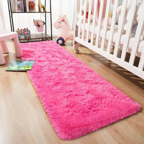 Large Area Rugs for Living Room Bedroom, Fluffy Kids Room Plush Shaggy Nursery Rug Furry Throw Carpets for Boys Girls