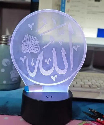 3D Night Light Religious Series llusion Night Lamp for Children LED Bedside Night Light Birthday Christmas Gift for Boys Room De