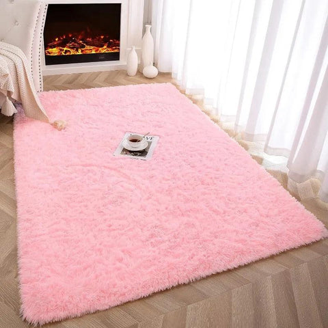 Large Area Rugs for Living Room Bedroom, Fluffy Kids Room Plush Shaggy Nursery Rug Furry Throw Carpets for Boys Girls