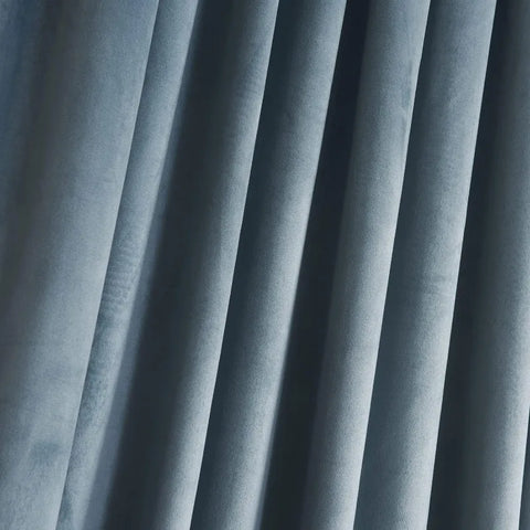 Velvet Curtains 2 Panels Set, Block Light Thermal Insulated Velour Rod Pocket Drapes for Bedroom and Living Room