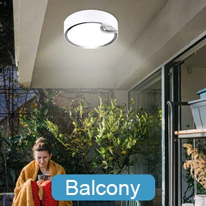 Lightess Motion Sensor Ceiling Light LED Ceiling Lights Battery Operated, Dimmable Light for Closet Hallway Laundry Stair Garage