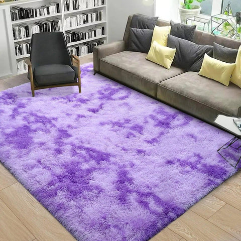 Lochas Thick dense plush carpet for room decor Large Area Rug Fluffy warm winter carpets floor mat for living room Bedroom