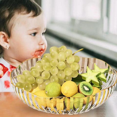 Kitchen Fruit Bowl Fruit Plate Fruit Tray Snack Tray Fruit Dish Produce Bowl Modern Table Centerpieces Fruit Serving Tray Fruit