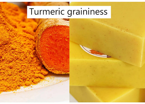 AILKE Natural Turmeric Soap Bar, Brighten, Remove Darkness, Acne, Pimples, Cleaning, Exfoliates, Uneven Skin Tone