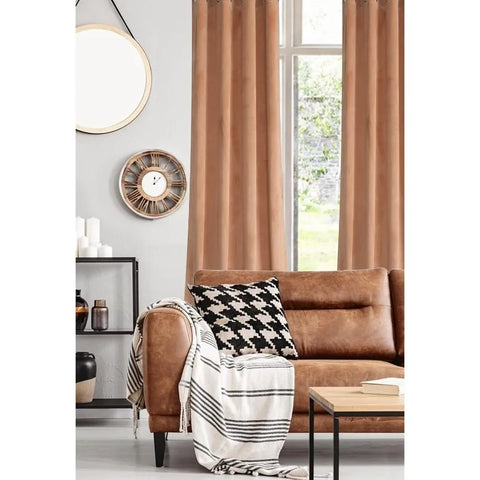 Velvet Curtains 2 Panels Set, Block Light Thermal Insulated Velour Rod Pocket Drapes for Bedroom and Living Room