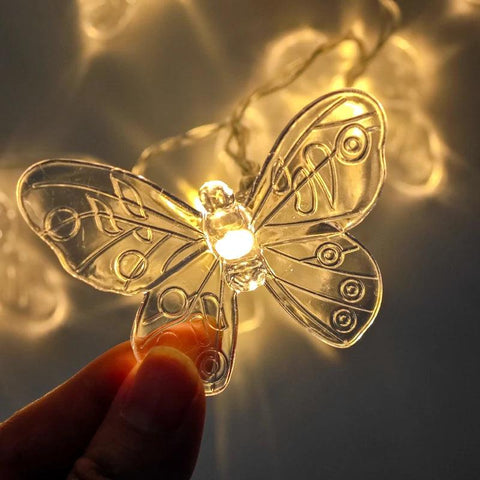 LED Butterfly light string Fairy butterfly led Lights butterfly Decorative Lighting for home Party Wedding decor supplies