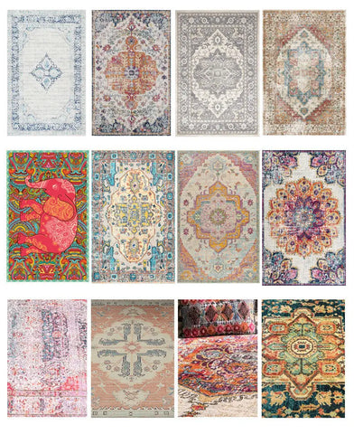 Retro Ethnic Carpets for Living Room Large Area Rugs Home Decor Hallway Boho Carpet Moroccan Bedroom Beside Floor Mat Luxury