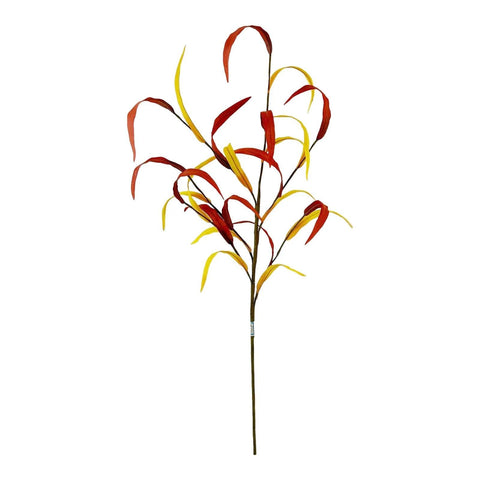 Flower Hanging for outside Fall Leaves Stem Fall Greenery Stem Autumn Branches Heart Arch Stand for Wedding