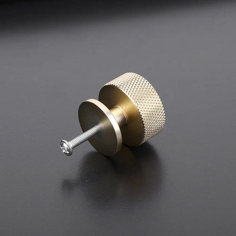 10 PCS Cabinet Handles Single Hole Kitchen Cupboard Knobs Knurled Cabinet Door Knobs and Handles Drawer Pulls Furniture Hardware