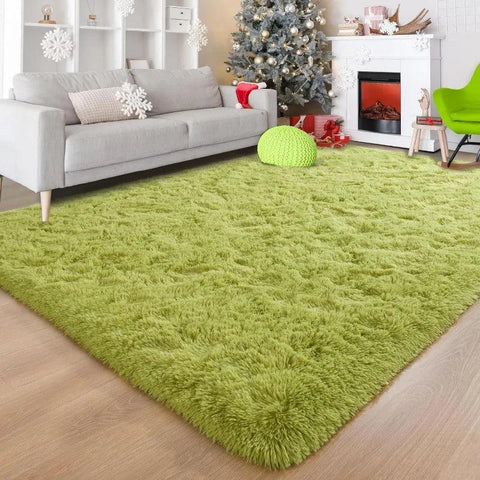 Large Area Rugs for Living Room Bedroom, Fluffy Kids Room Plush Shaggy Nursery Rug Furry Throw Carpets for Boys Girls