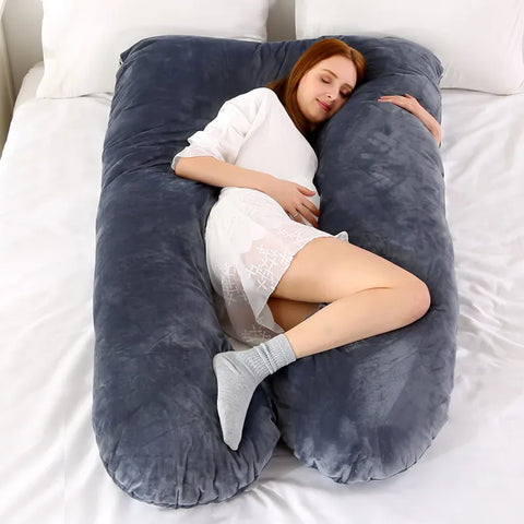 120x70cm Pregnant Pillow for Pregnant Women Soft Cushions of Pregnancy Maternity Support Breastfeeding for Sleep Dropshipping