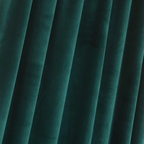 Velvet Curtains 2 Panels Set, Block Light Thermal Insulated Velour Rod Pocket Drapes for Bedroom and Living Room