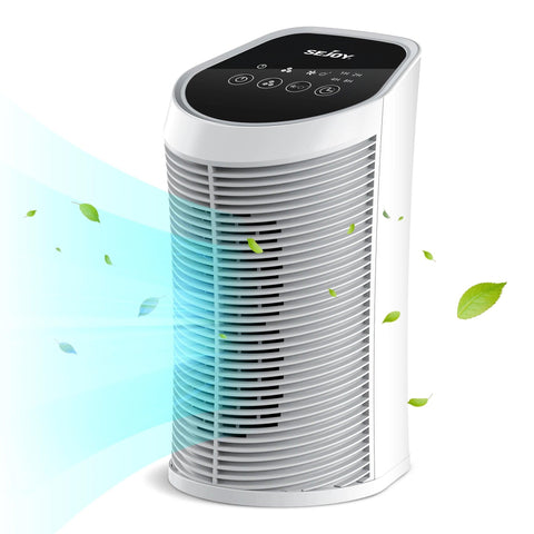 Air Purifier for Home with H13 True HEPA Air Filter Purifier ,Timing, Quiet,3 Gears Fans for Home Allergies,Smokers