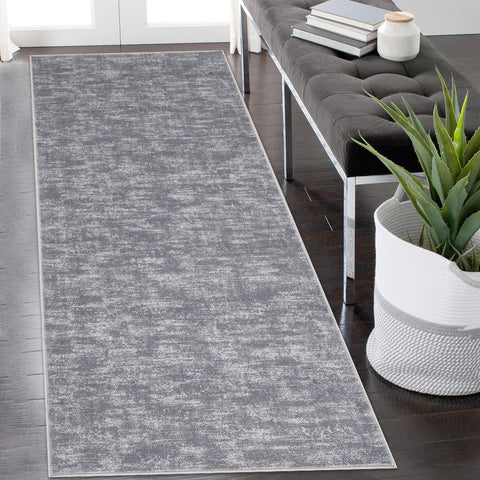 Long Hallway Runner Rug 2x8ft Modern Solid Rug Indoor Accent Rug Entryway Runner Mat Machine Washable Rug for Living Room