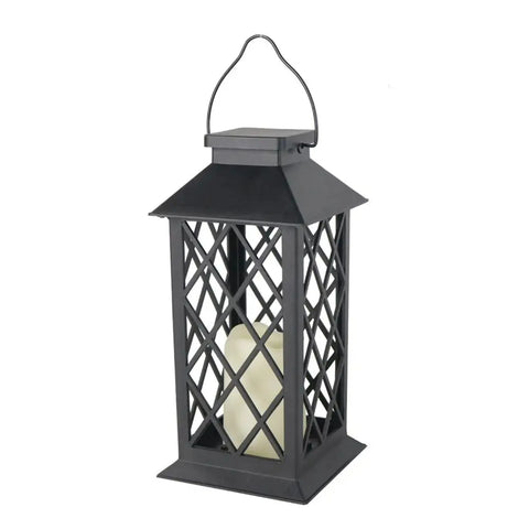 New Retro  Lantern  Hanging Candle Lamp Portable Outdoor Camping Night Lamp  Yard Garden Decor  Atmosphere Light