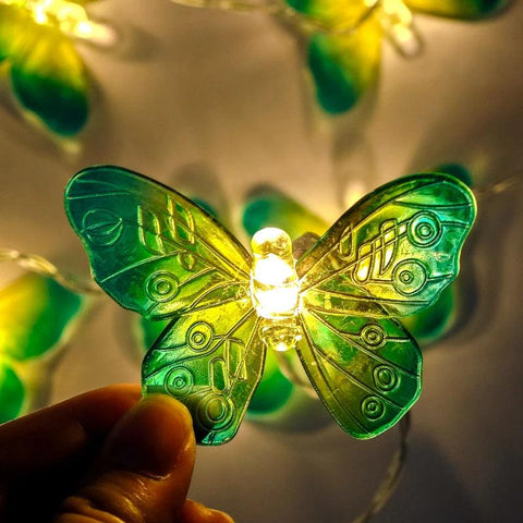 LED Butterfly light string Fairy butterfly led Lights butterfly Decorative Lighting for home Party Wedding decor supplies