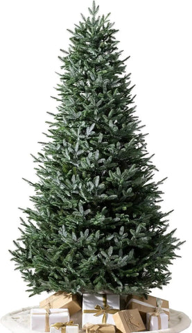 7ft Unlit European Silver Fir Artificial ChristmasTree, Christmas Decorations, Christmas Tree