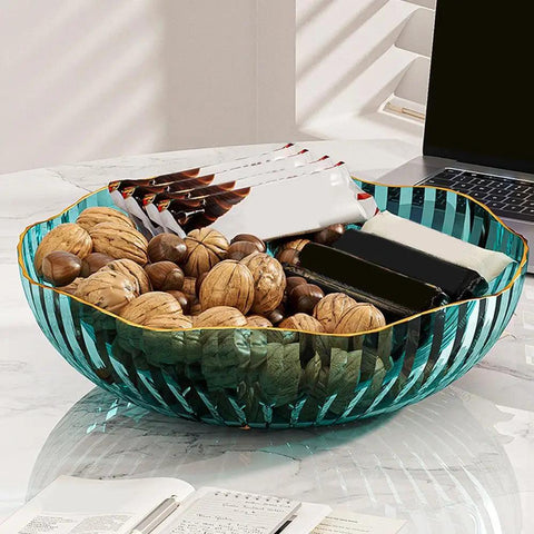 Modern Fruit Bowl Fruit Plate Fruit Tray Snack Tray Fruit Dish Produce Bowl Modern Table Centerpieces Fruit Serving Tray Fruit