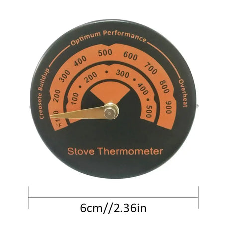 Wood Stove Blower Fan 5 Blades High Efficiency Fireplace Fan With Moon Star Shape Stand Quiet Working Thermodynamic Wood Burning