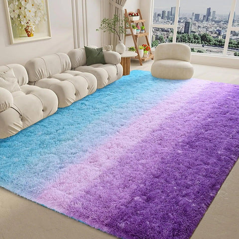 Large Carpet for Living Room Decor Rugs Fluffy Thick Plush Carpet For Bedroom Large Area Rug Crawling Mat For Baby Kids