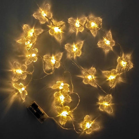 LED Butterfly light string Fairy butterfly led Lights butterfly Decorative Lighting for home Party Wedding decor supplies